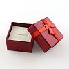 Solid Color Cardboard Jewelry Boxes X-CBOX-Q034-34B-3
