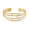 304 Stainless Steel Cuff Bangles BJEW-P302-11G-2