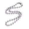 304 Stainless Steel Ball Chain Necklace X-NJEW-G340-05P-03-2