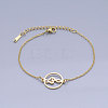 201 Stainless Steel Link Bracelets BJEW-T011-JN503-2-1