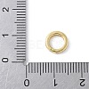 Brass Micro Pave Cubic Zirconia European Beads KK-K399-14G-01-3