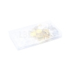 30Pcs 3 Colors Brass DIY Leverback Earring Settings KK-FS0002-10-7