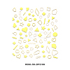 3D Gold Stamping Nail Decals Stickers MRMJ-R090-56-DP3199-2