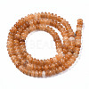 Natural Red Aventurine Beads Strands G-S366-126-2