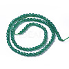 Natural Green Onyx Agate Beads Strands X-G-F596-12B-2mm-2
