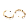 304 Stainless Steel Hoop Earrings STAS-Q113-13G-02-3