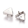 Non-Tarnish Stainless Steel Rhinestone Claw Settings STAS-L229-01P-2