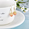 3D Resin Flower Dangle Earrings EJEW-SW00019-05-3