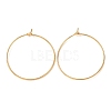 SHEGRACE Brass Hoop Earrings Findings XGR0005G-70G-A-1