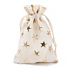 Christmas Theme Cotton Fabric Cloth Bag X-ABAG-H104-B01-1