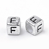 Plated Acrylic Beads PB43C9308-F-2