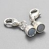 Brass Magnetic Clasps Converter KK-O134-05S-4
