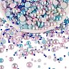 60g Resin patch multi size mixed pearl patch DIY jewelry accessories(2 bags) JX586B-1