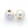 CCB Plastic Round Bead Spacers CCB-J029-74S-1