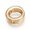 Brass Charms LS-ZIRC-I037-01O-G-2
