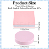 8Pcs 4 Styles Rubber Stamps AJEW-CP0008-33-2
