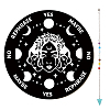CREATCABIN 1Pc Chakra Gemstones Dowsing Pendulum Pendants FIND-CN0001-15H-1