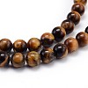 Natural Tiger Eye Beads Strands X-G-J303-11-10mm-3