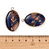 Dyed Synthetic Imperial Jasper Pendants GG-CBAA20A-04G-02-3