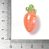 UV Plating Opaque Acrylic Beads AC-CBA6658-05A-3