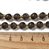 Natural Ice Obsidian Beads Strands G-K387-A09-01-5