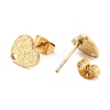 Ion Plating(IP) 304 Stainless Steel Stud Earring Findings STAS-I183-02A-G-3