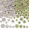 200Pcs 2 Colors Iron Rhinestones Cabochons FIND-AR0006-24-1