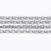 Tarnish Resistant 304 Stainless Steel Cable Chains CHS-H009-23P-1