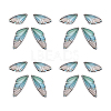Transparent Resin Crystal AB Rhinestone Pendants Set RESI-TAC0002-46C-1