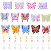 DIY Butterfly Dangle Earring Making Kit DIY-TA0006-34-1