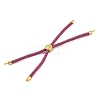 Nylon Cords Bracelet Makings Fit for Connector Charms AJEW-P116-01G-24-2