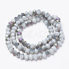 Electroplate Opaque Glass Beads Strands EGLA-A034-P4mm-F10-2