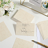 Eco-friendly Paper Greeting Card DIY-WH20002-619A-06-3
