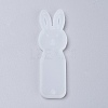 Silicone Bunny Bookmark Molds X-DIY-P001-04A-1