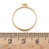 Adjustable Brass Pad Ring Setting KK-K414-01B-G-3