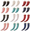 24Pcs 12 Style Rack Plating Alloy Enamel Pendants ENAM-SZ0002-47-1