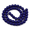 Opaque Solid Color Glass Beads Strands LS-GLAA-T032-P8mm-03-3