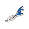 Alloy Rhinestone Pendants PALLOY-M206-24P-2