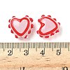 Handmade Lampwork Bumpy Beads LAMP-D003-01B-4