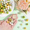 100Pcs Silicone Beads SIL-PA0001-39C-3