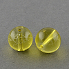 Drawbench Transparent Glass Beads Strands X-GLAD-Q012-6mm-06-1