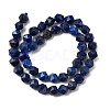 Natural Lapis Lazuli Beads Strands G-Z119-A39-02-4