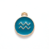 Alloy Enamel Pendants LS-X-ENAM-S124-01B-05J-2