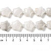 Natural White Crazy Agate Beads Strands G-NH0005-019-5