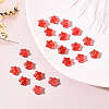 20Pcs Spray Painted Glass Beads GLAA-YW0001-11-5