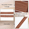 Braided PU Imitation Leather Ribbon OCOR-WH0074-88C-4