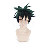 Short Green & Black Anime Cosplay Wigs OHAR-I015-04-4
