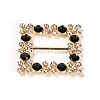 Square Alloy Buckles JEWB-WH0014-10A-1