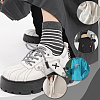 40Pcs 2 Colors Spray Printed Alloy Aglets for Shoelaces FIND-DC0005-08-7