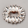 Alloy Crystal Rhinestone Shoe Decorations AJEW-WH0471-24C-KCG-1